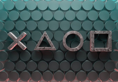 Fototapeta - Symbole w zieleni