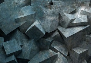 Fototapeta - Kamienna lawina