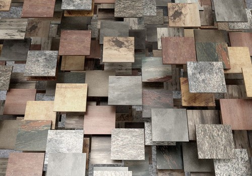 Fototapeta - Kwadratowa struktura