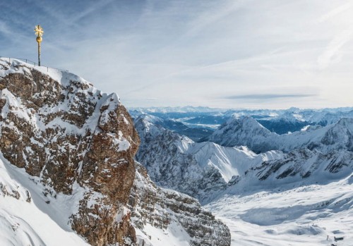 Fototapeta - Alpy - Zugspitze