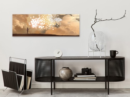 Obraz - Fruwające balony (1-częściowy) wąski