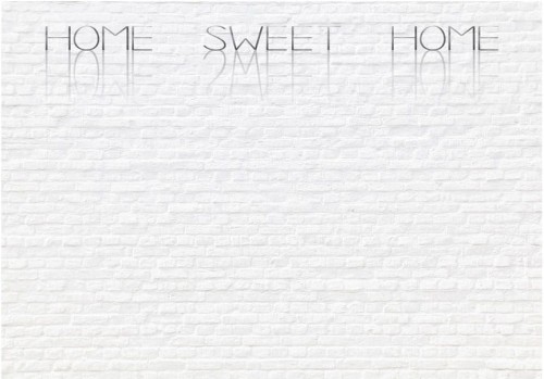 Fototapeta - Home, sweet home - wall