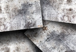 Fototapeta - Betonowe karty