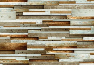 Fototapeta - Drewniany ład