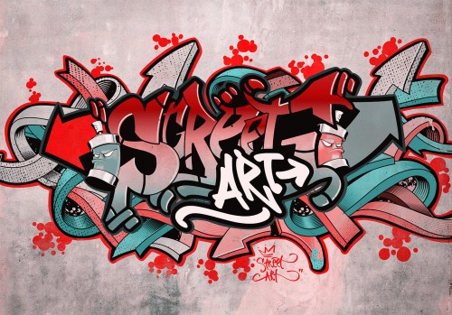 Fototapeta - Klasyka ulicy (czerwony)