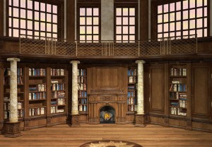 Fototapeta - Biblioteka marzeń