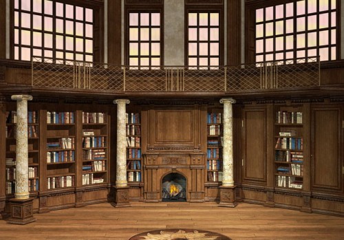 Fototapeta - Biblioteka marzeń