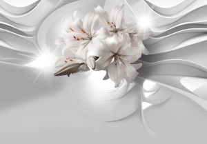 Fototapeta - Lilie w tunelu