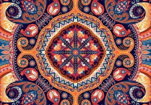 Fototapeta - Egzotyczna mozaika