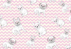 Fototapeta - Cukierkowe psiaki