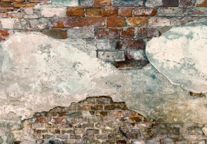 Fototapeta - Skruszone mury