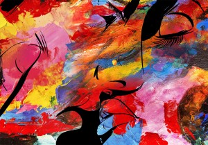 Fototapeta - Miłosna opowieść