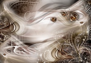 Fototapeta - Jesienne wieczory (brązowy)