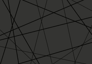 Fototapeta - Ciemne skrzyżowanie