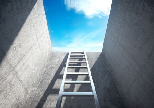 Fototapeta - Ucieczka do nieba