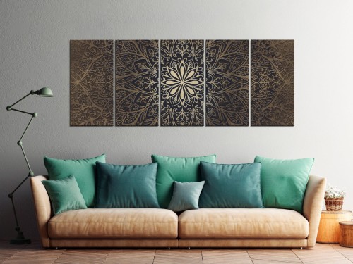 Obraz - Brązowa Mandala