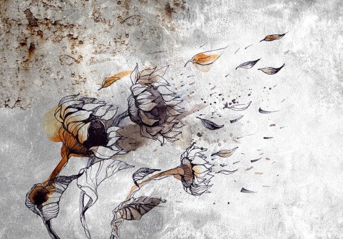 Fototapeta - Przywołanie słoneczników