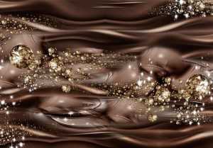 Fototapeta - Czekoladowa rzeka