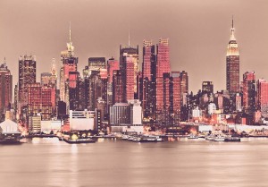 Fototapeta - NY - Midtown Manhattan Skyline