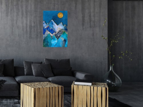 Obraz - Nocny spacer (1-częściowy) pionowy