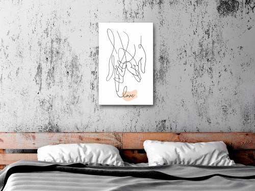 Obraz - Splątane uczucie (1-częściowy) pionowy