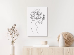 Obraz - Ogrodniczka (1-częściowy) pionowy