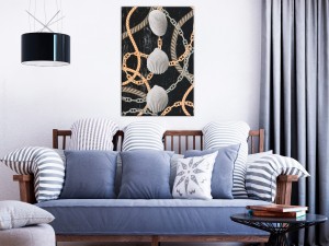 Obraz - Morskie skarby (1-częściowy) pionowy