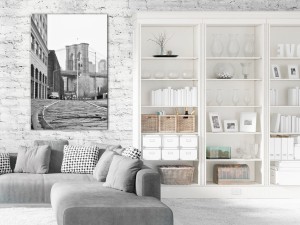 Obraz - Most Brookliński (1-częściowy) pionowy