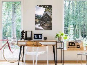 Obraz - Dom w górach (1-częściowy) pionowy