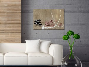 Obraz - Love Plane by Banksy