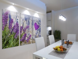 Obraz - Lawendowe love