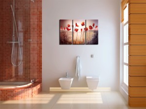 Obraz - Bright red poppies