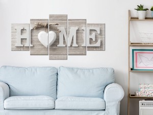 Obraz - Zacisze miłości (5-częściowy) szeroki