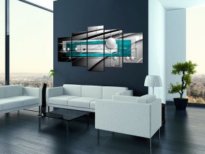 Obraz - Niebieska równowaga