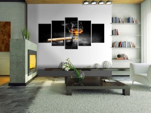 Obraz - Moment of glory - black and white