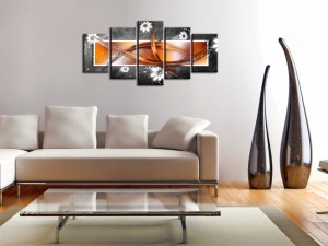 Obraz - Kwiaty i abstrakcja