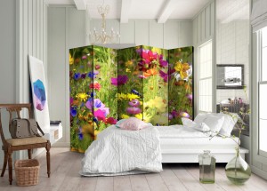 Parawan - Letnie kwiaty II