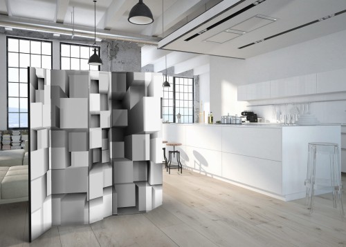 Parawan - Geometryczne puzzle II