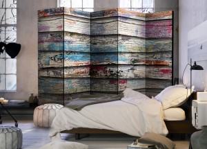 Parawan - Kolorowe drewno II