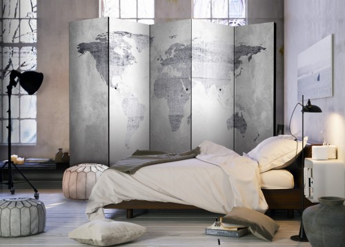 Parawan - Betonowa mapa