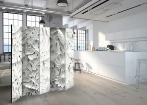 Parawan - Alabastrowy ogród II