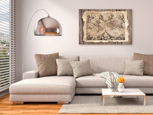 Obraz - Mapa przeszłości