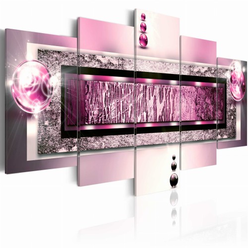Obraz na szkle akrylowym - Cyklamenowy sen