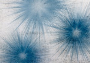 Fototapeta - Błękitnie cienie