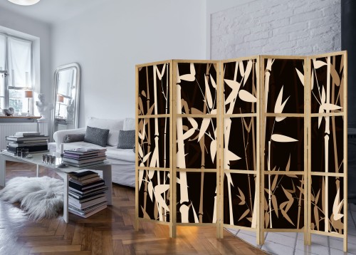 Parawan japoński - Styl japoński: Bambusy II