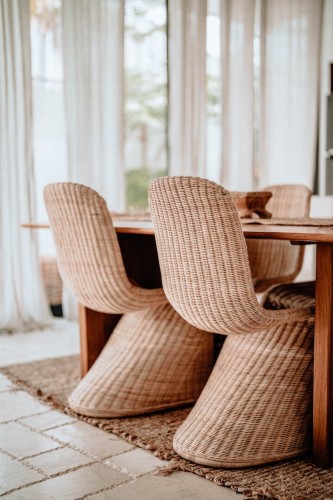 FOTEL BOHO VIVARA Rattanowy