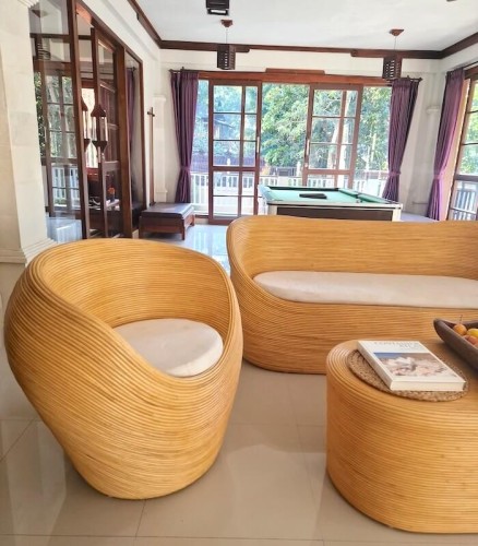 Fotel rattanowy TEGAL