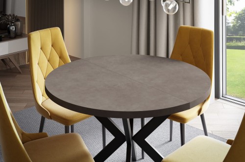 Stół loftowy  BROON concrete brown