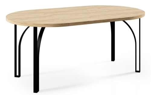 Stół rozkładany okrągły 120 cm DALIA