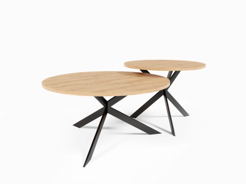 Stoliki kawowe okrągłe nowoczesne Blacky